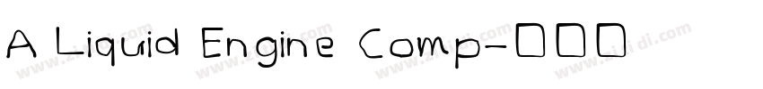 A Liquid Engine Comp字体转换